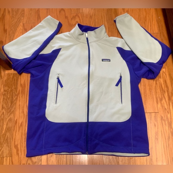 1990s Vintage Men’s XL Full Zip Patagonia Soft Shell Jacket - Picture 4 of 16